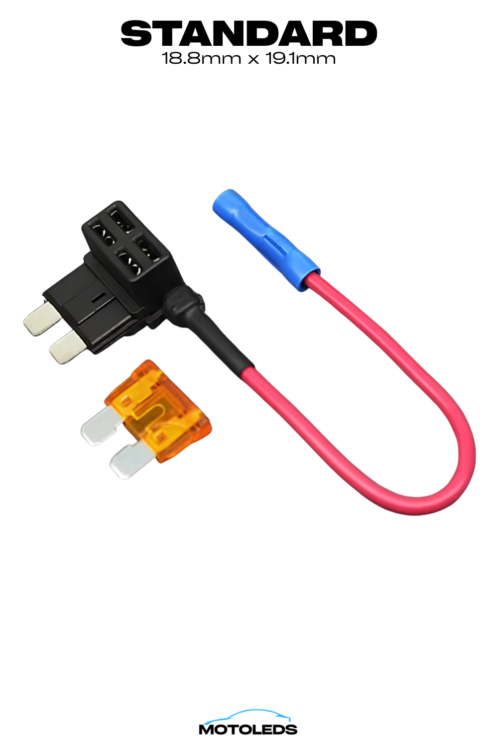 MotoLEDs Piggy Back Fuses - Pack Of 4