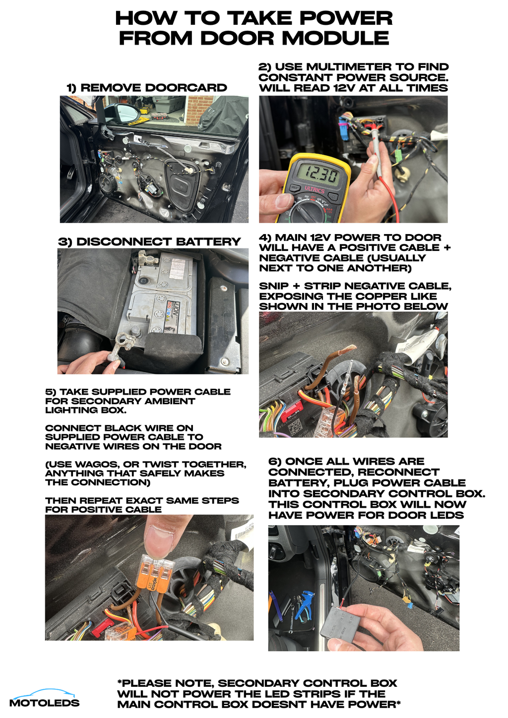 Ambient lighting Full Kit - Universal