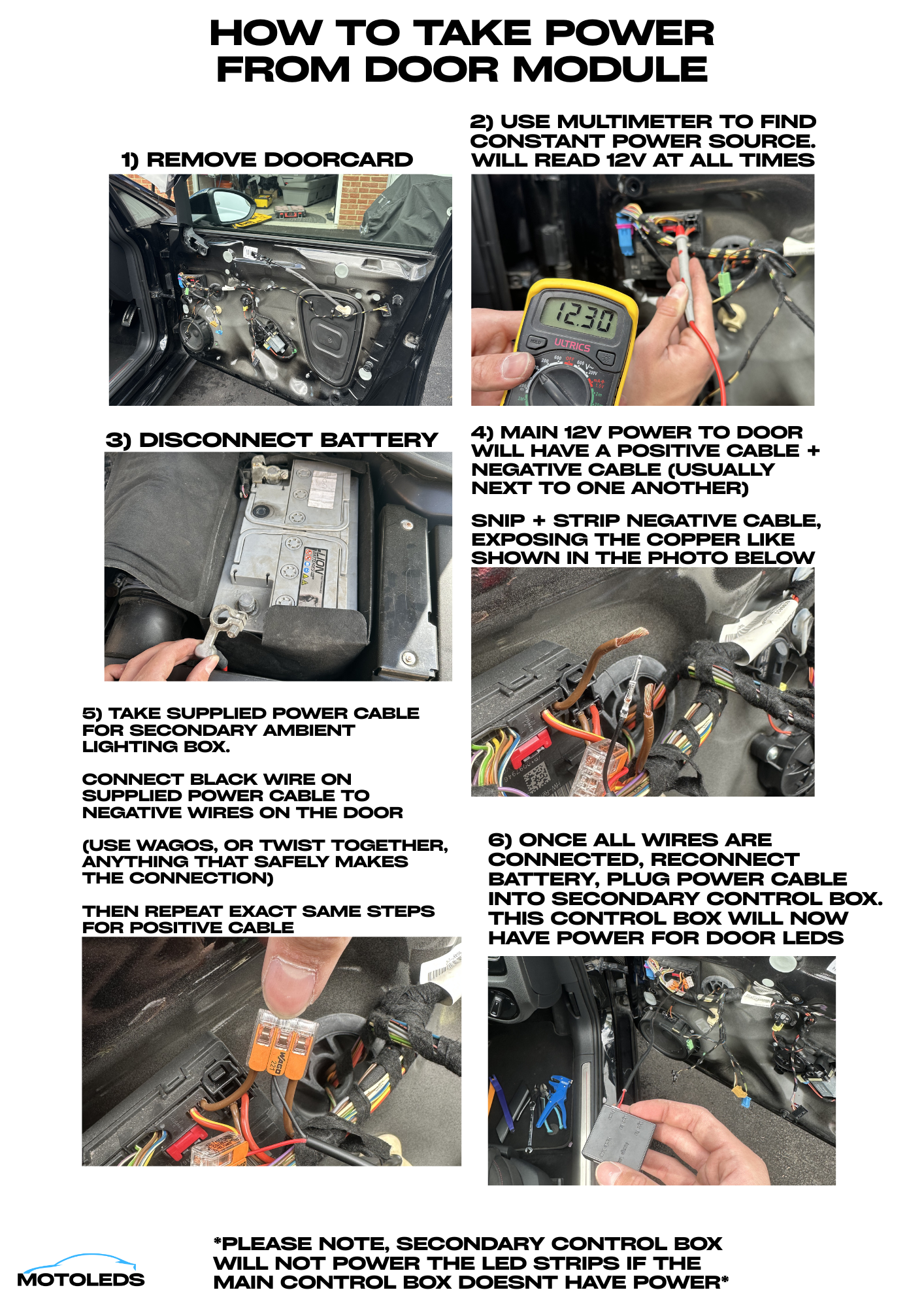 Ambient lighting Full Kit - Universal