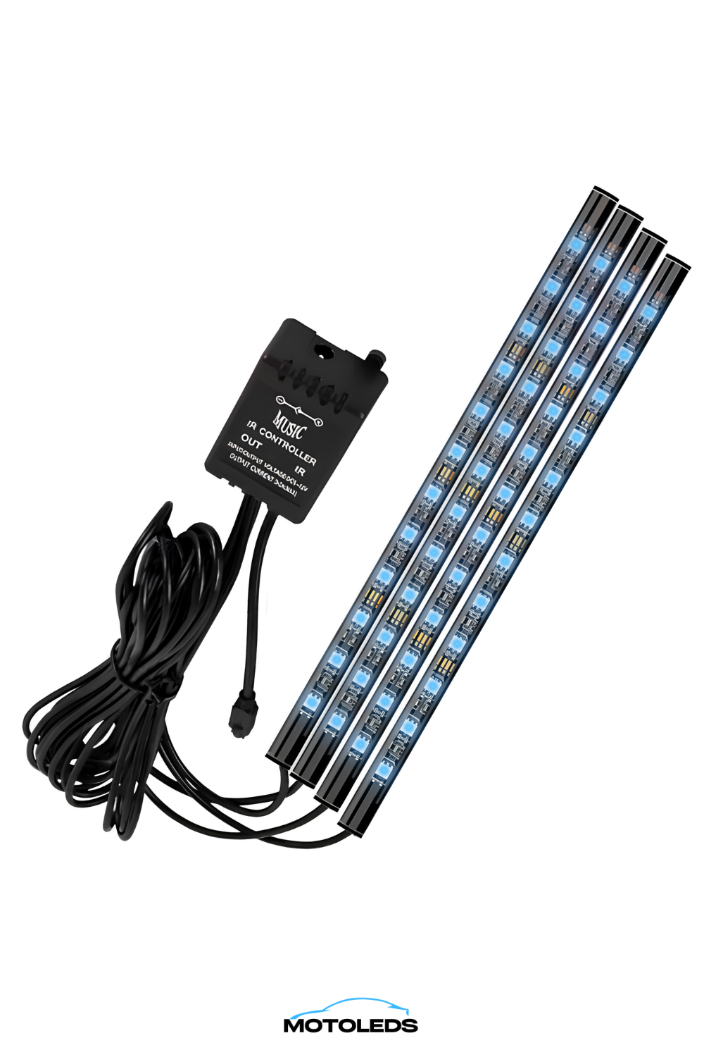 MotoLEDs Footwell LED Strips - Pack of 4