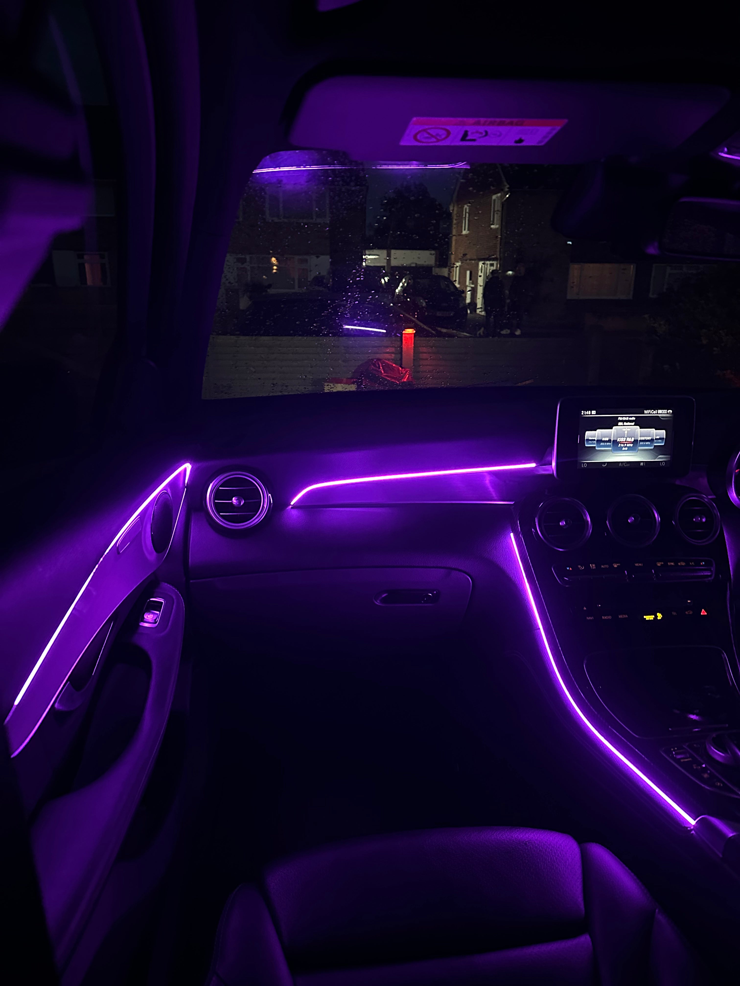 Kit completo de iluminación ambiental MotoLEDs - Conexión directa