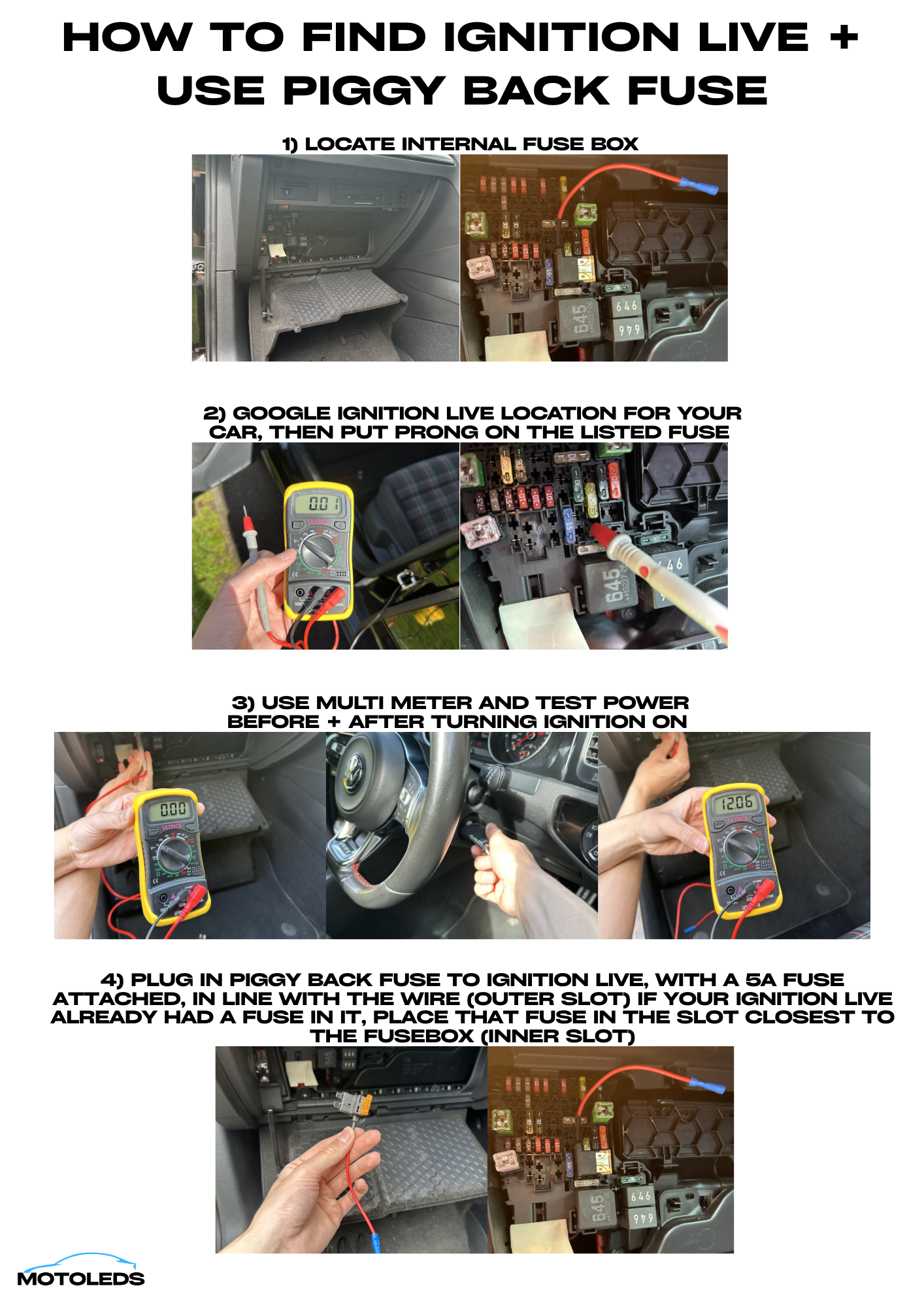 Ambient lighting Full Kit - Universal